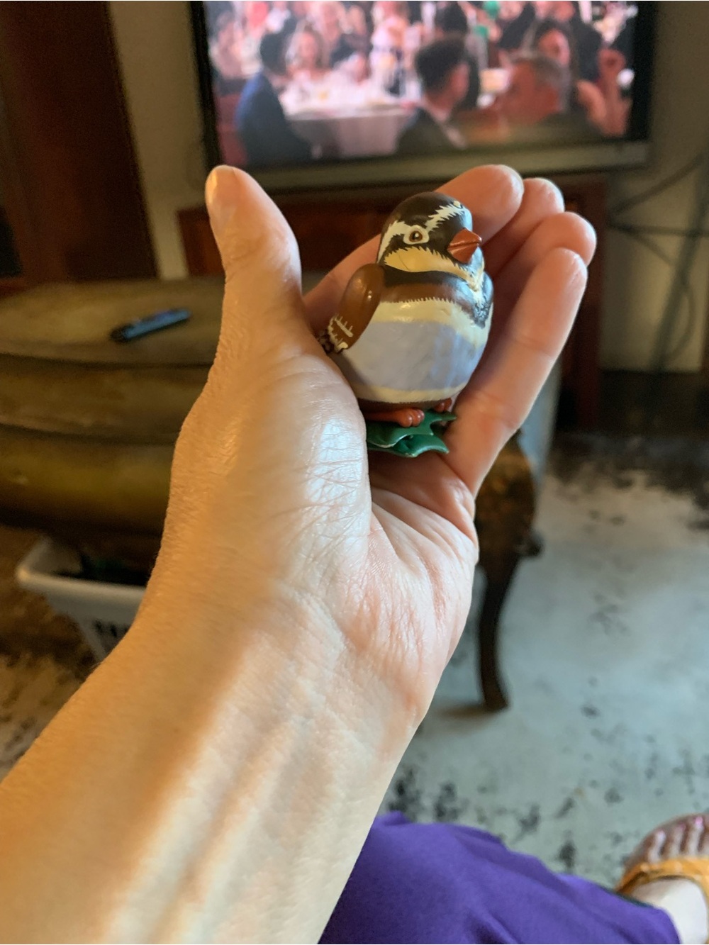 Hallmark Baby Partridge Ornament 1989